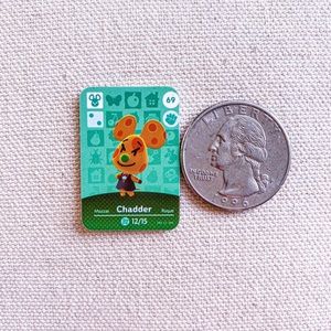 Chadder Fanmade Amiibo NFC Card Animal Crossing